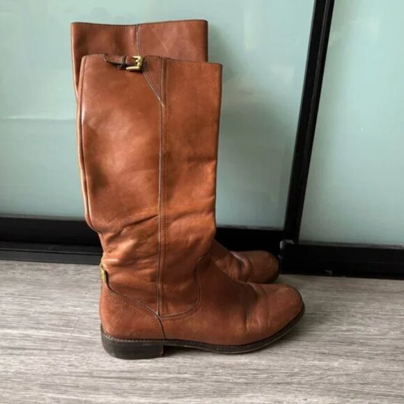 Coach Mirriam Riding Boots - Brown Size 6.5 - Picture 2 of 8